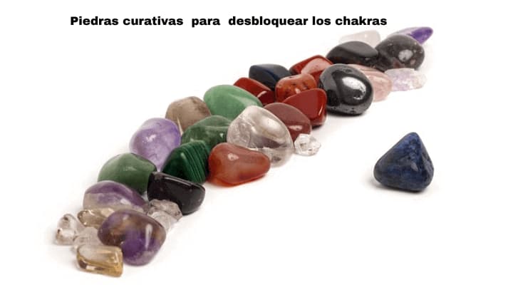 Alinear los chakras con piedras curativas