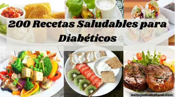 Recetas saludables para diabéticos