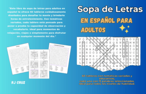 Sopa de Letras en Español para Adulto