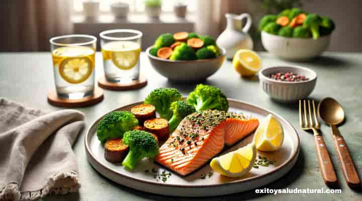 Receta Salmón al horno 