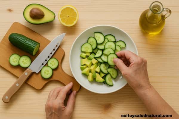 Incluir el pepino en la dieta diaria