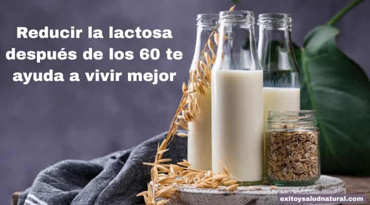 Reducir la lactosa después de los 60