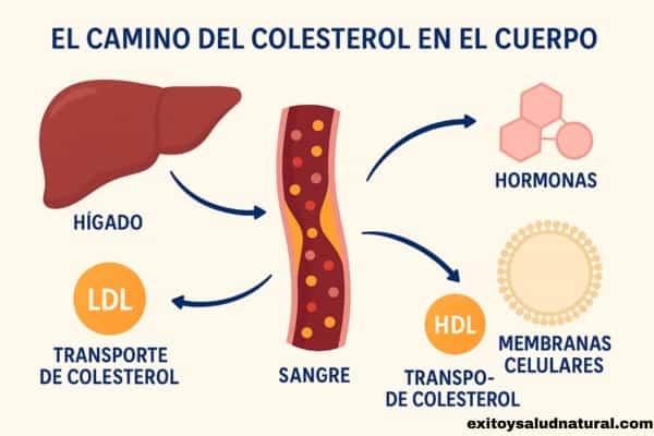 El camino del colesterol