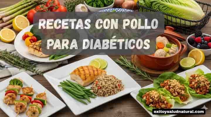 % recetas de pollo para diabéticos